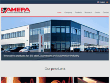 Tablet Screenshot of amepa.de